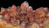 Natural Red Quartz Crystals - Morocco #61172-1